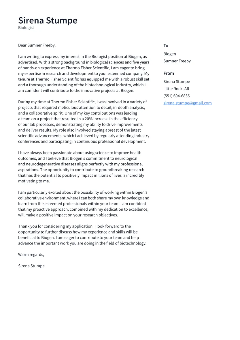 35161 biology cover letter mistakes