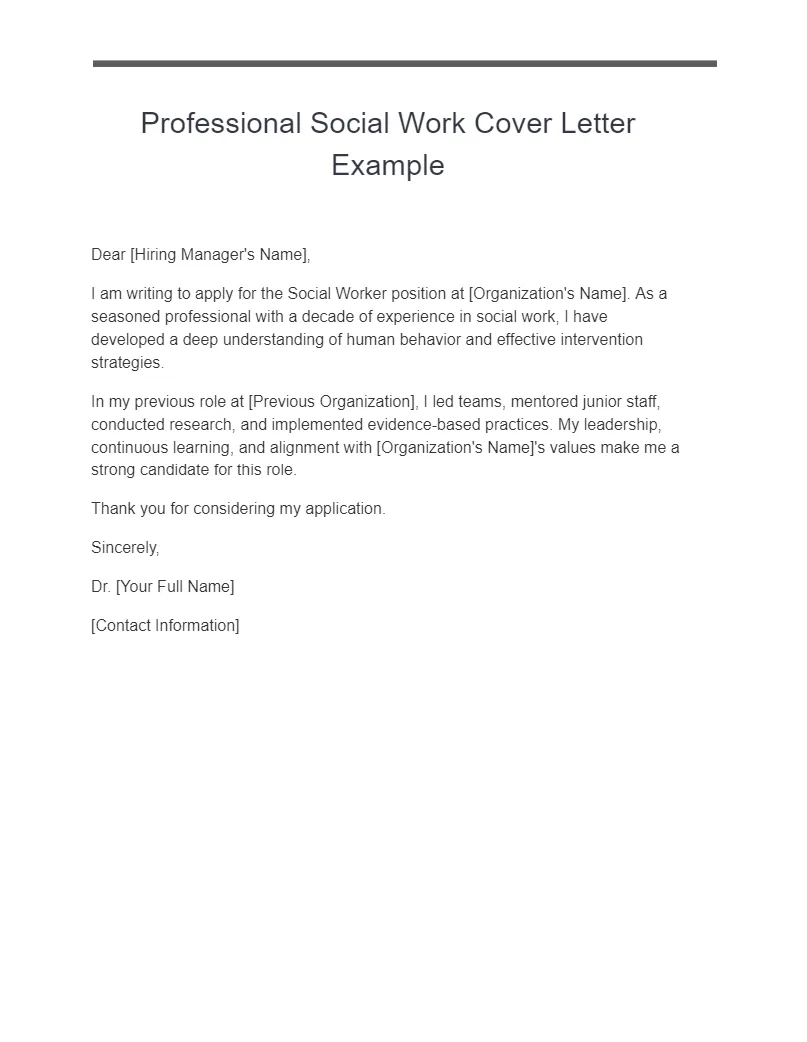 35188 social worker cover letter header