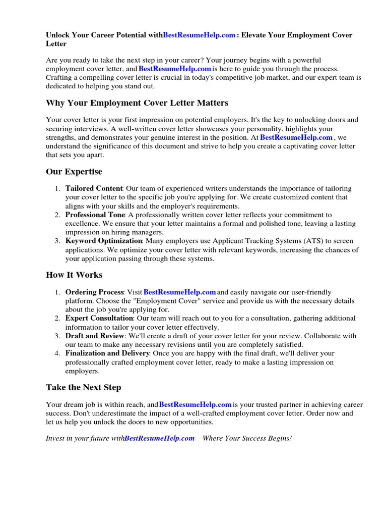 35201 cover letter guide