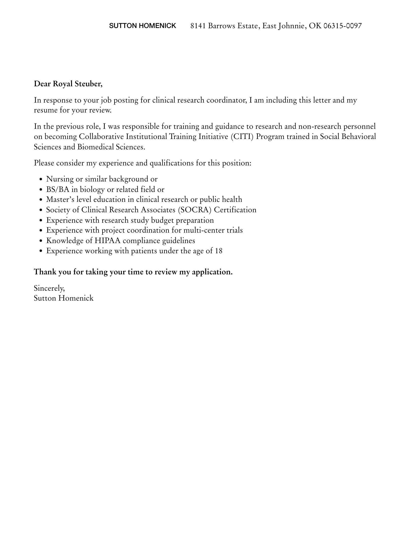 35215 cover letter purpose