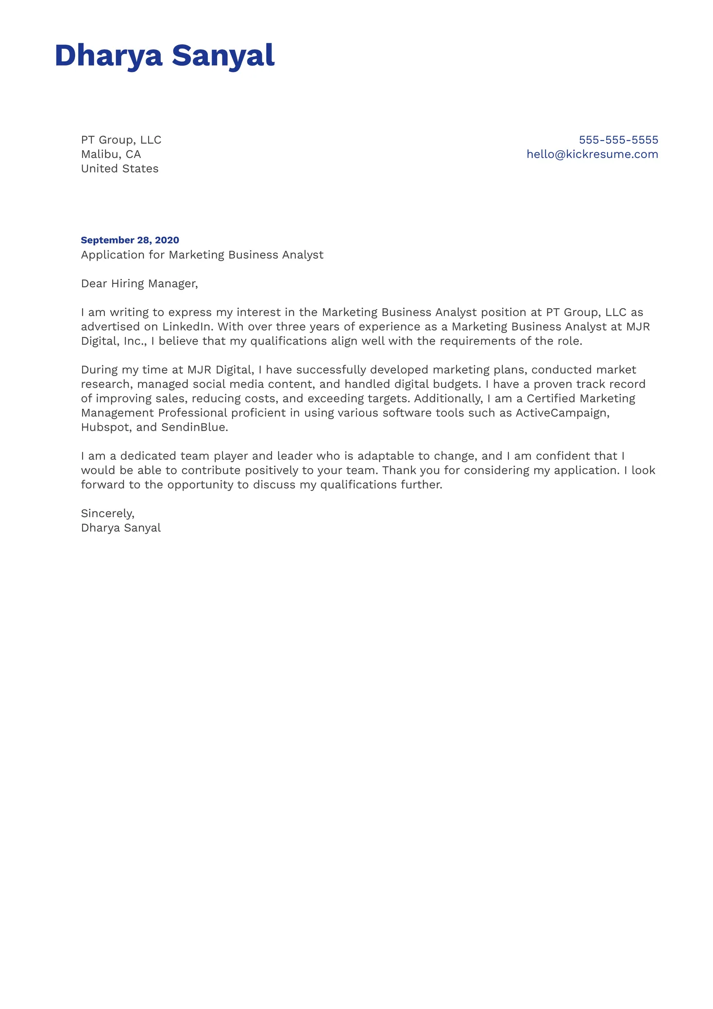 35216 cover letter format