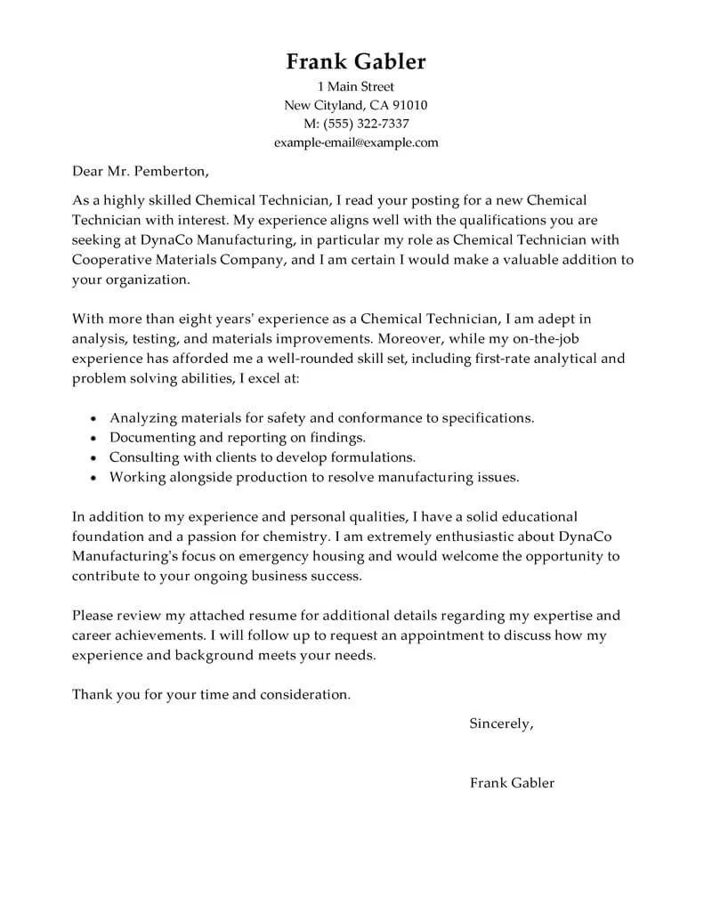 35220 cover letter structure