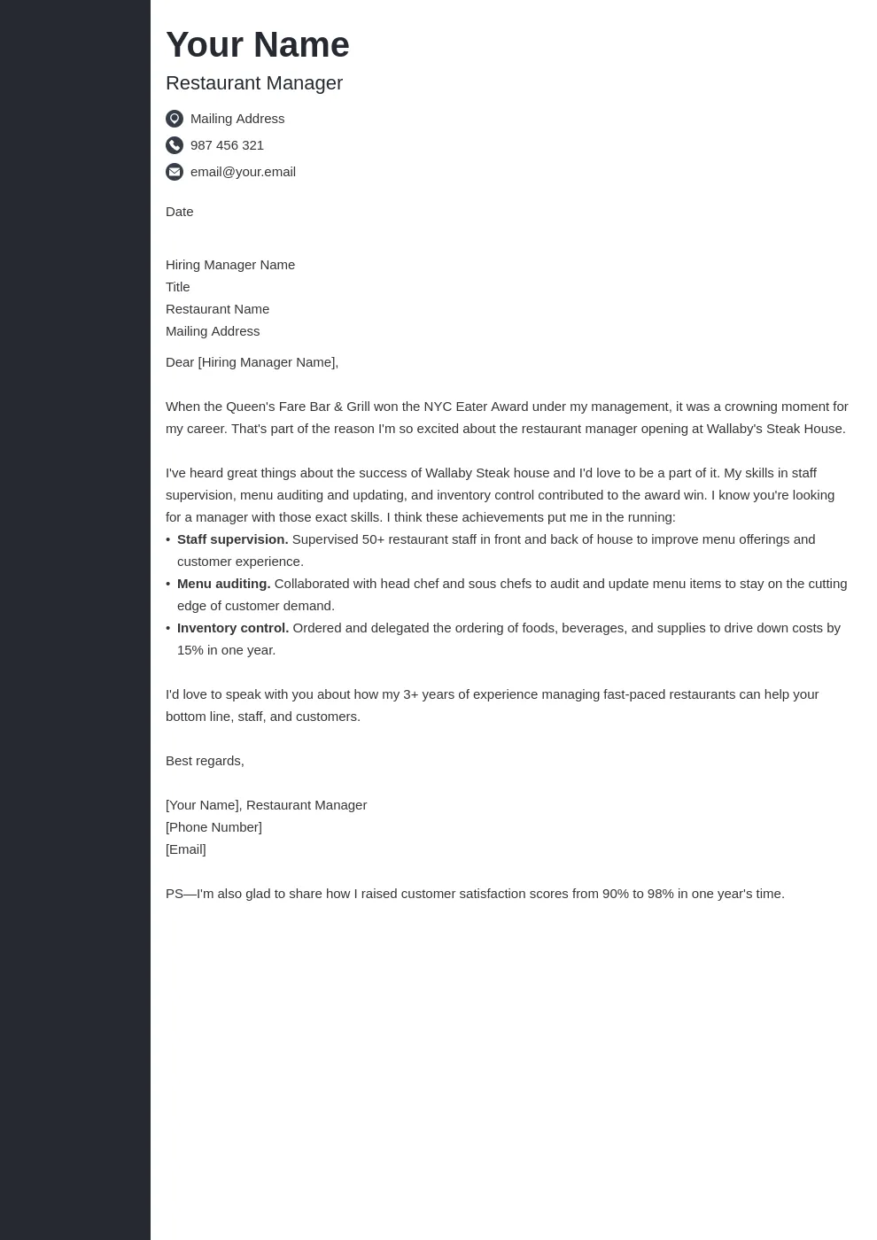 35227 restaurant skills