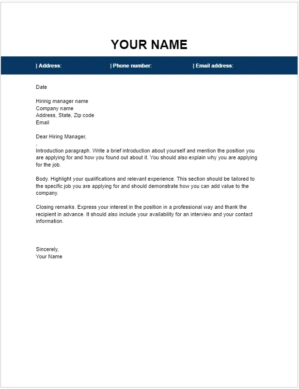 35234 proofreading cover letter