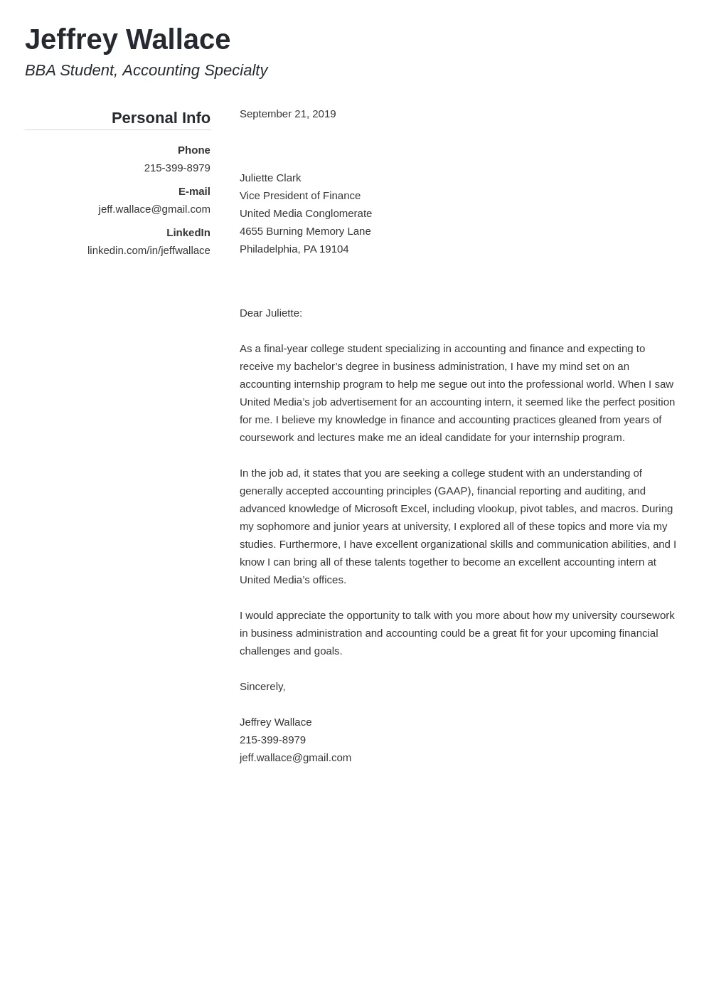 35242 achievements cover letter