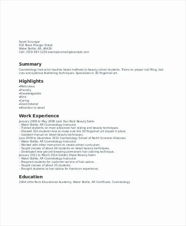 35245 cosmetology cover letter