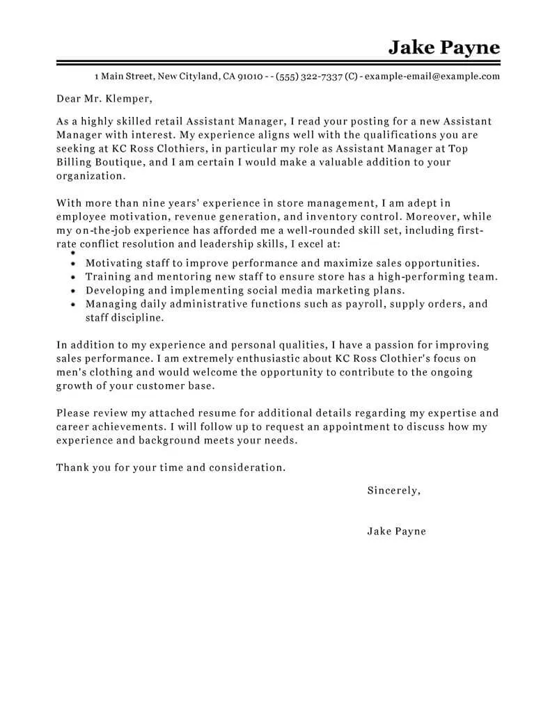 35259 cover letter purpose