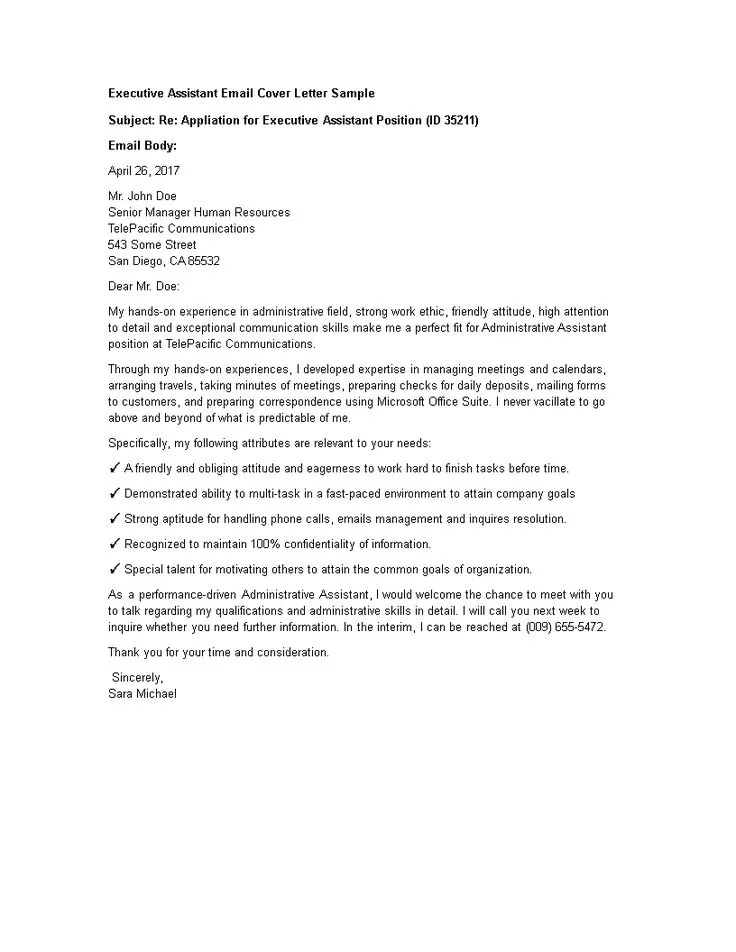 35264 key skills cover letter