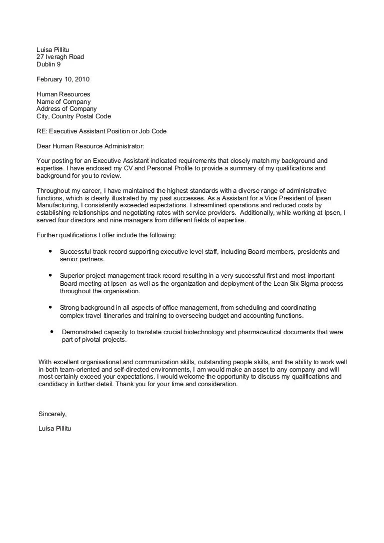 35294 research experience cover letter