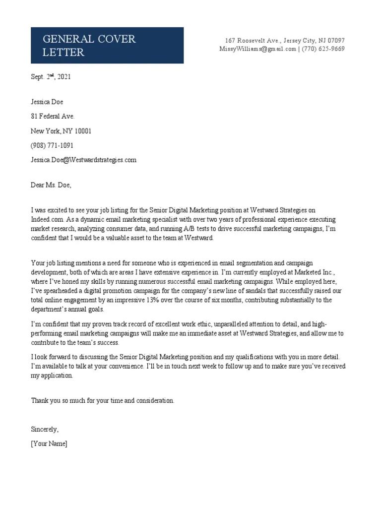 35295 closing the letter