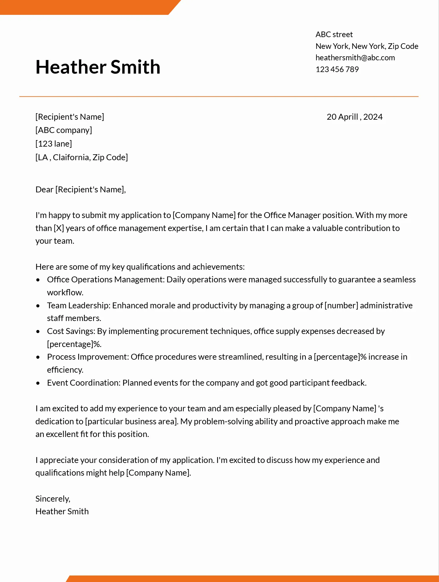 35296 tailoring cover letter