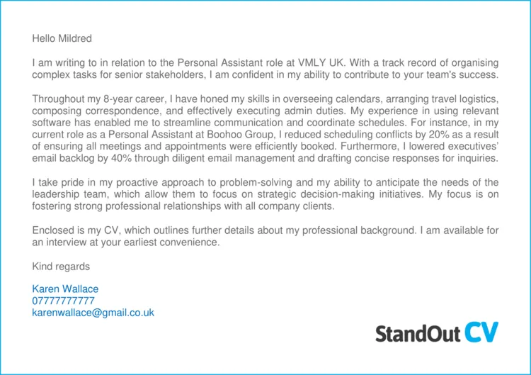 35304 tailoring cover letter