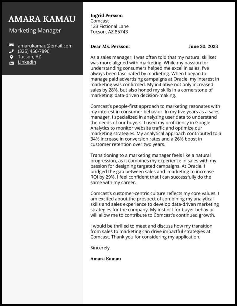 35308 cover letter structure