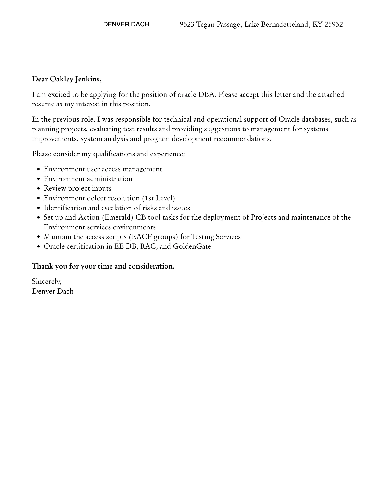 35310 oracle dba achievements