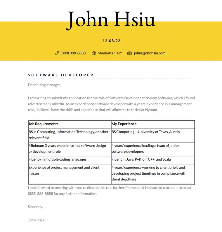 35321 cover letter components