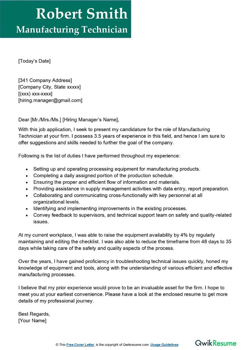 35323 cover letter formatting