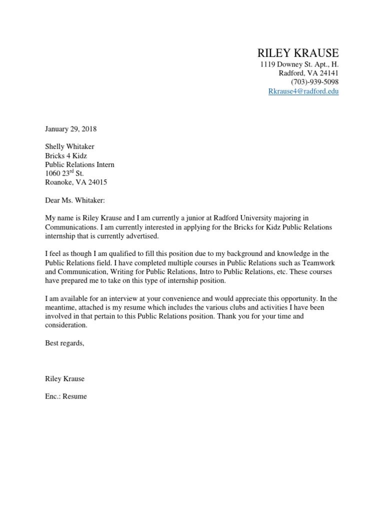 35326 cover letter matters