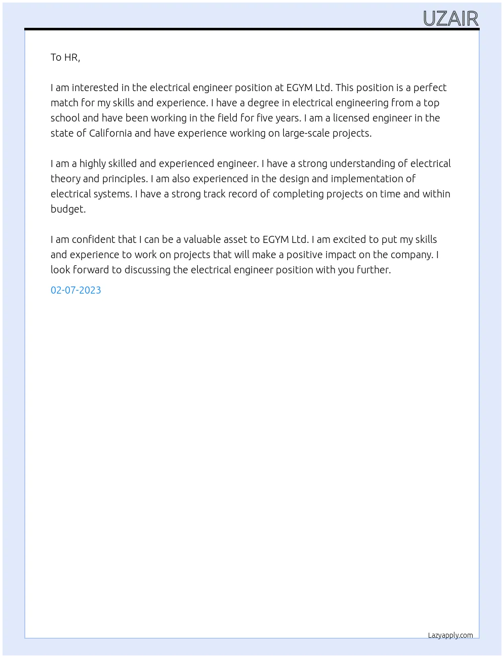 35332 technical skills electrical engineer