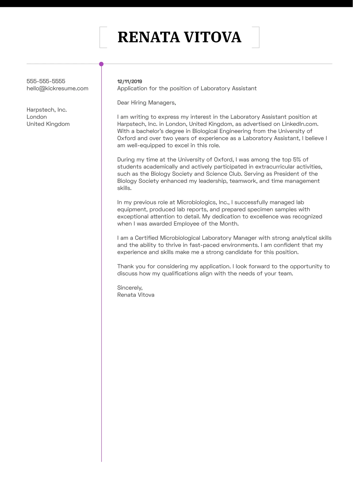 35341 lab skills and experience