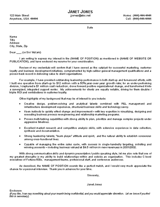 35355 tailoring cover letter