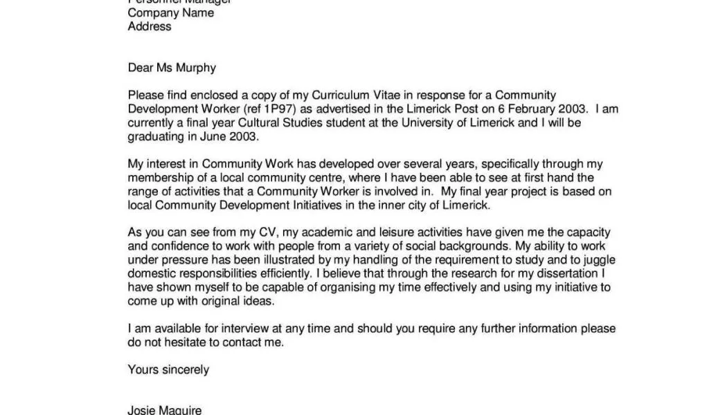 35356 tailoring cover letter