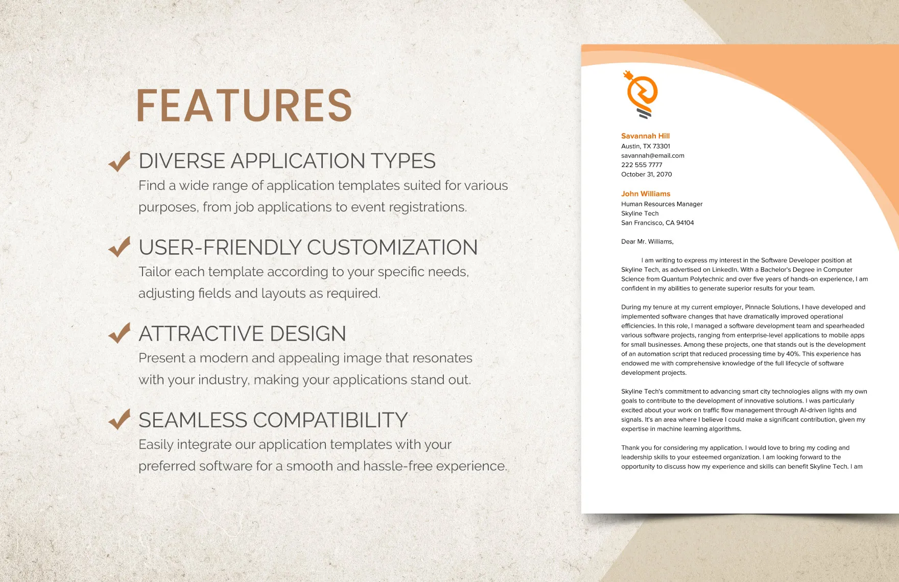 35366 creative cover letter template
