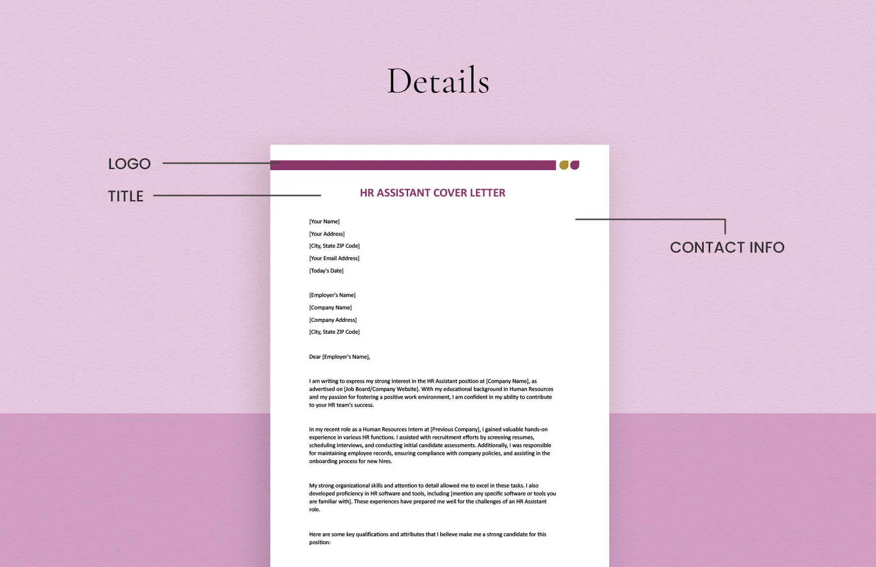 35375 hr assistant cover letter skills