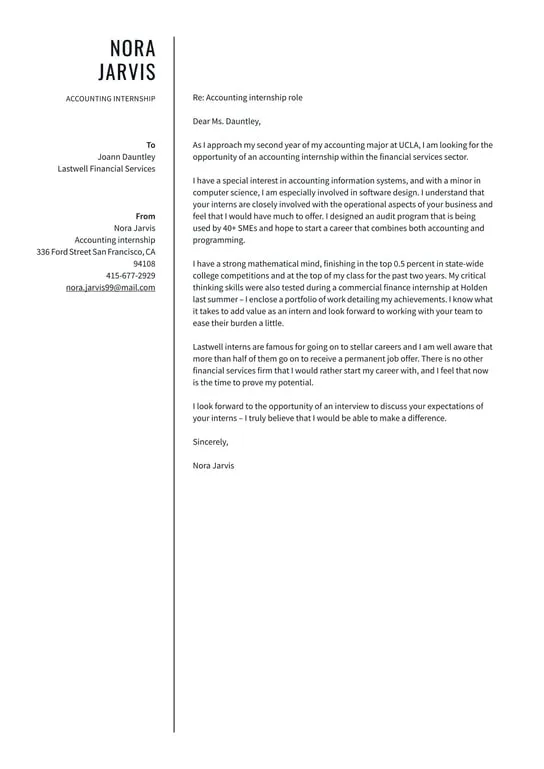 35386 accounting internship cover letter 2