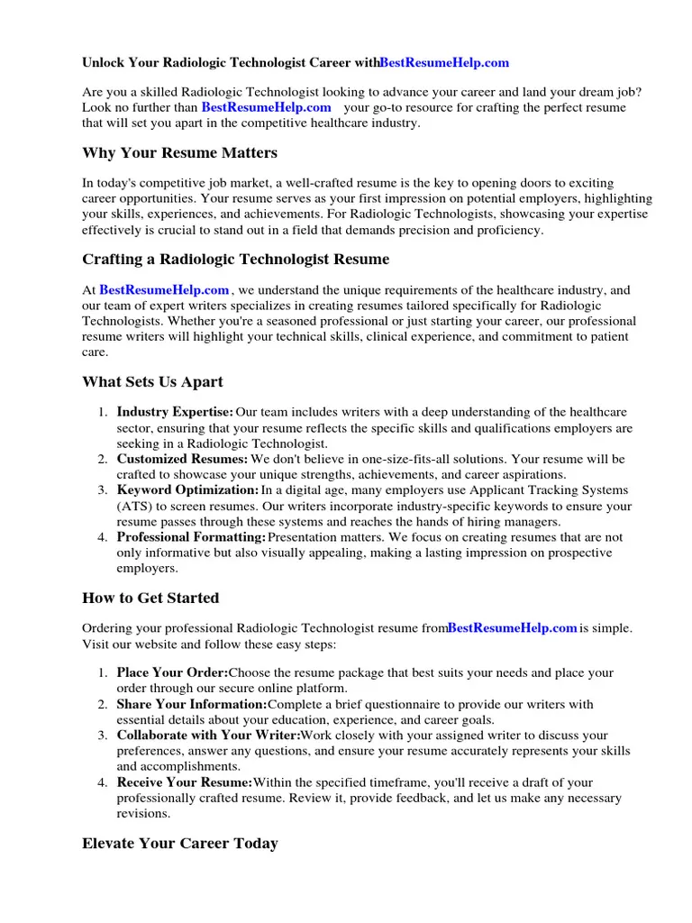 35395 radiology technologist cover letter writing