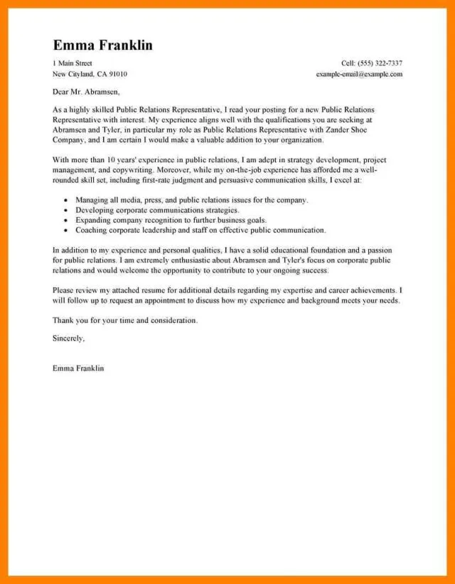 35411 cover letter closing