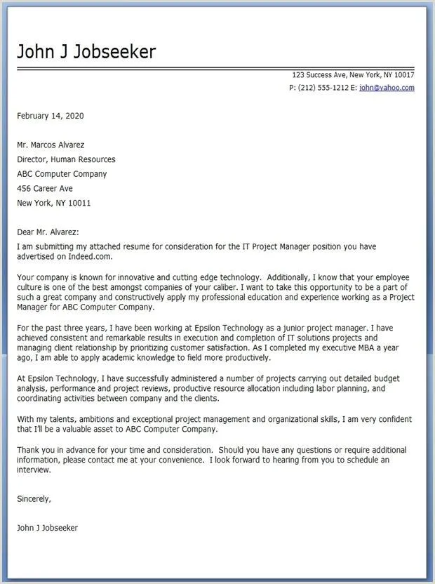 35411 cover letter format