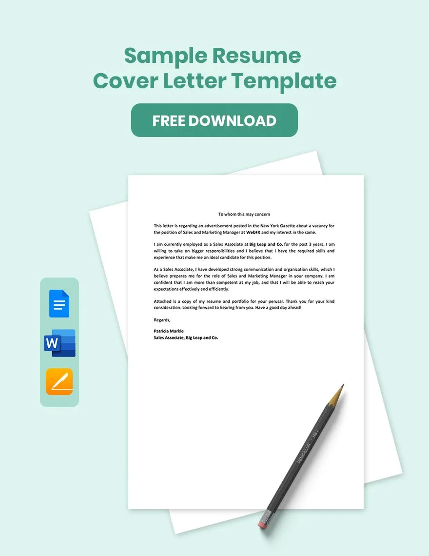 35423 cover letter structure