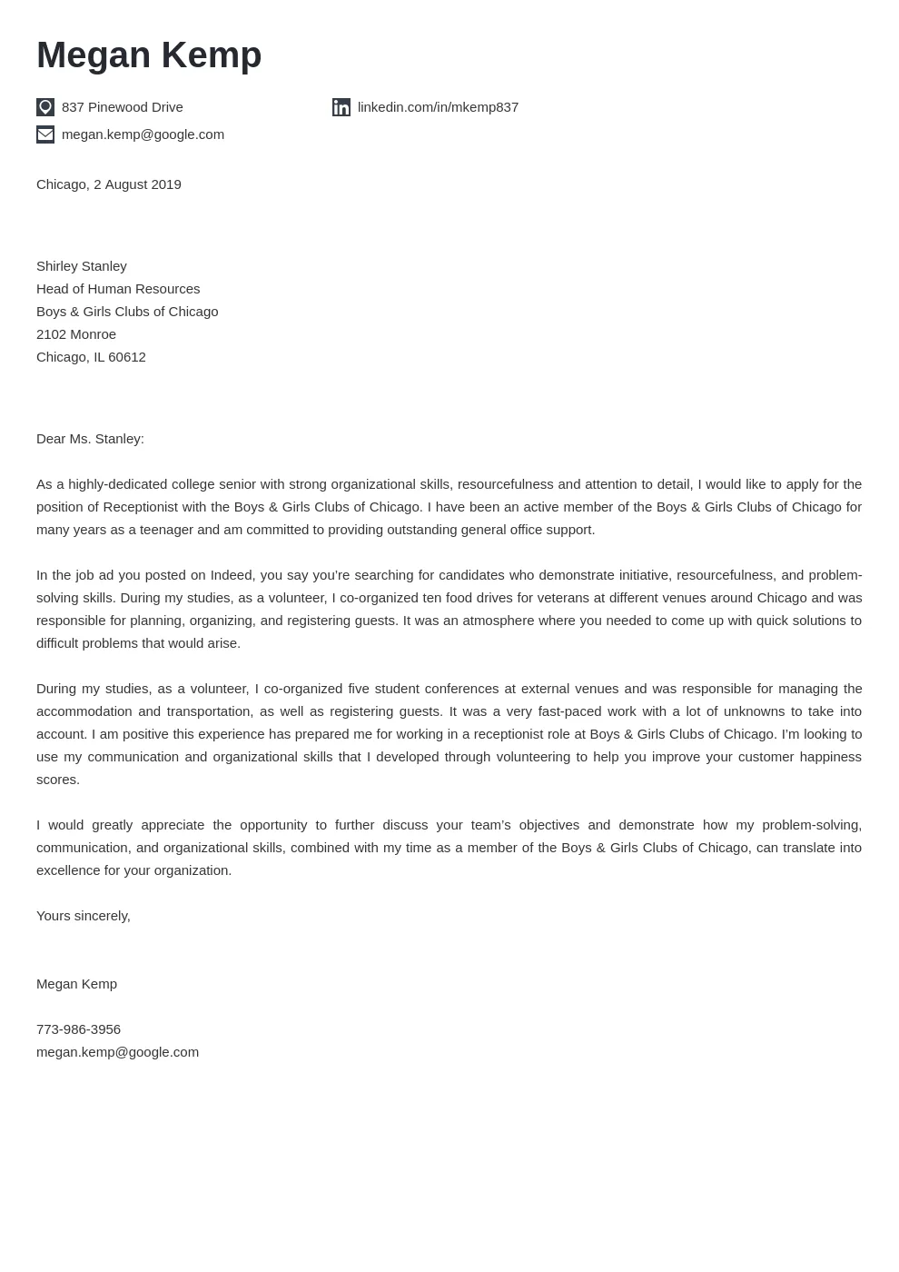 35435 cover letter format