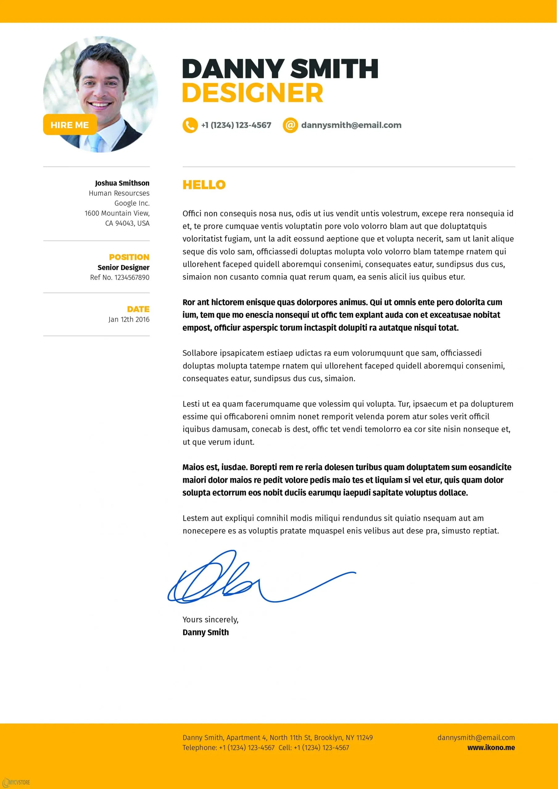 35436 design skills cover letter