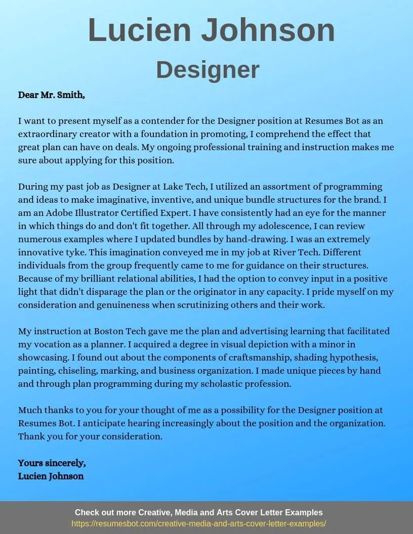 35436 designer cover letter example
