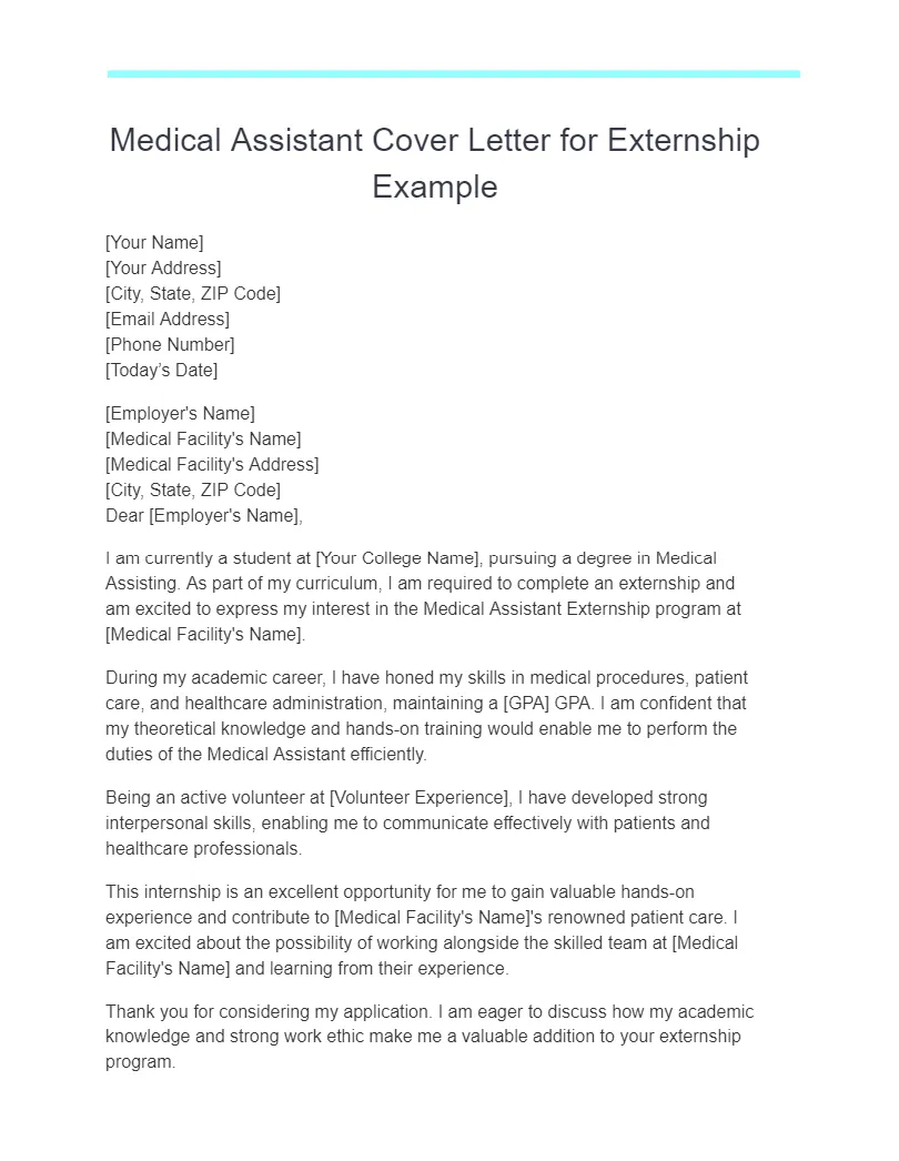 35443 medical assistant cover letter