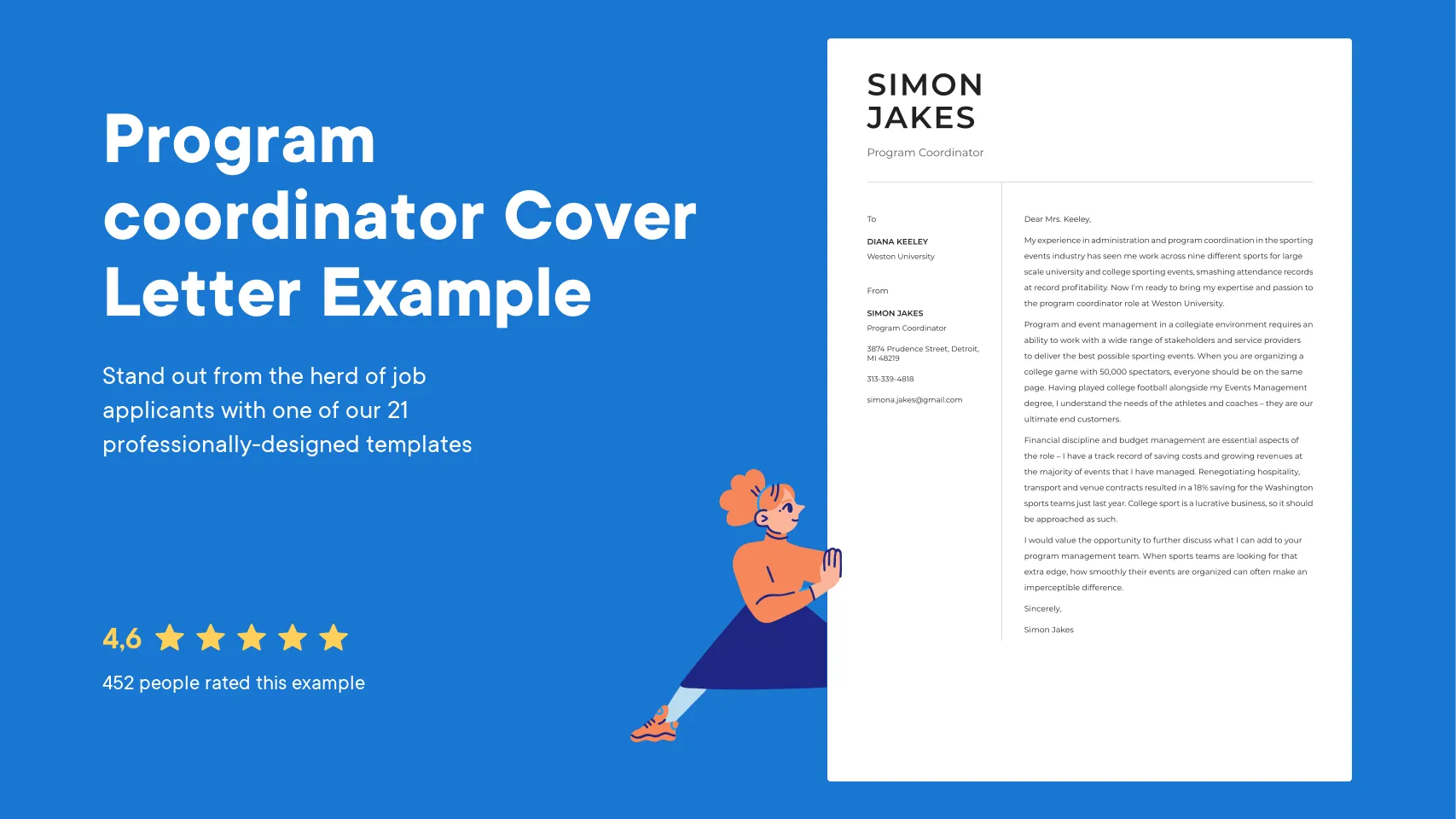 35447 program coordinator skills