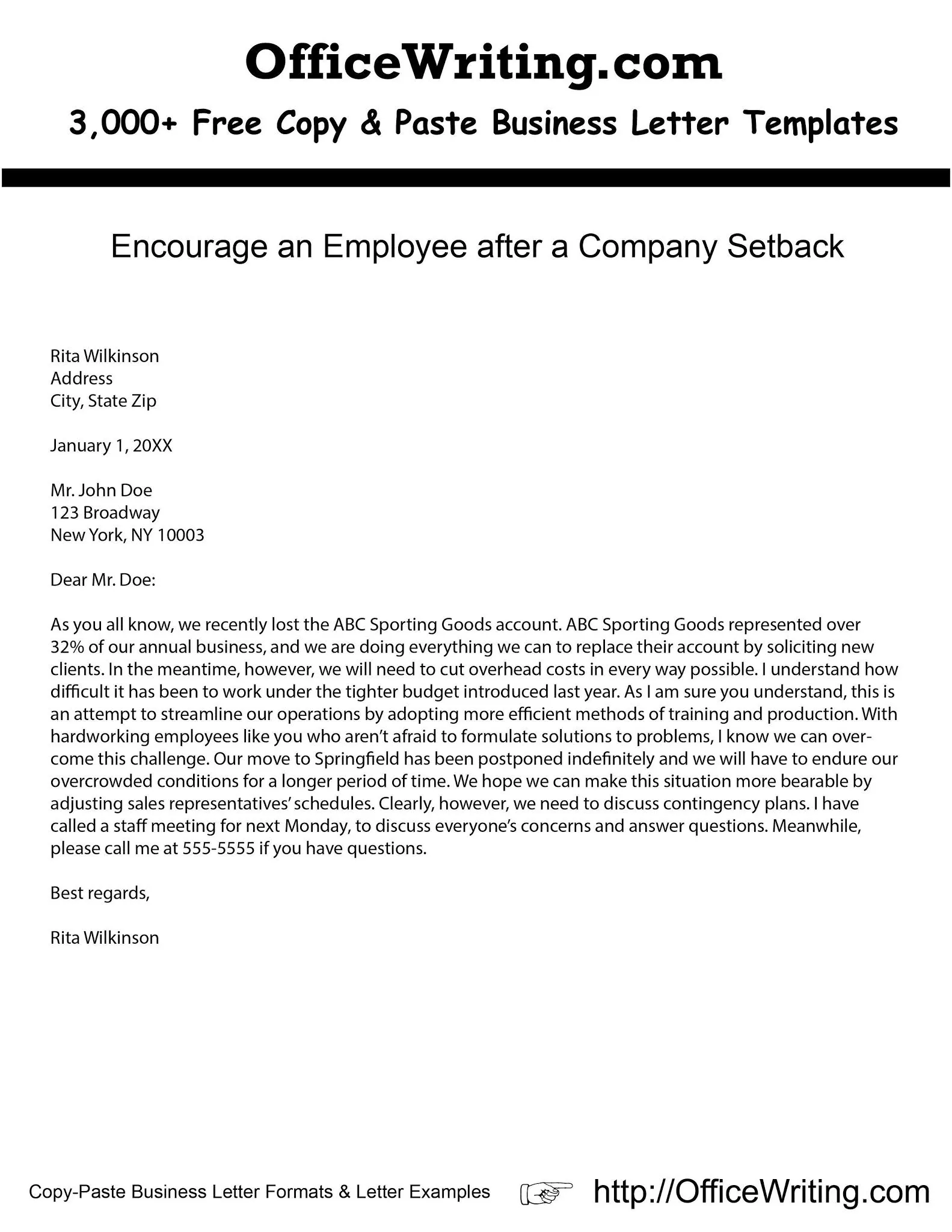 35459 letter of interest closing