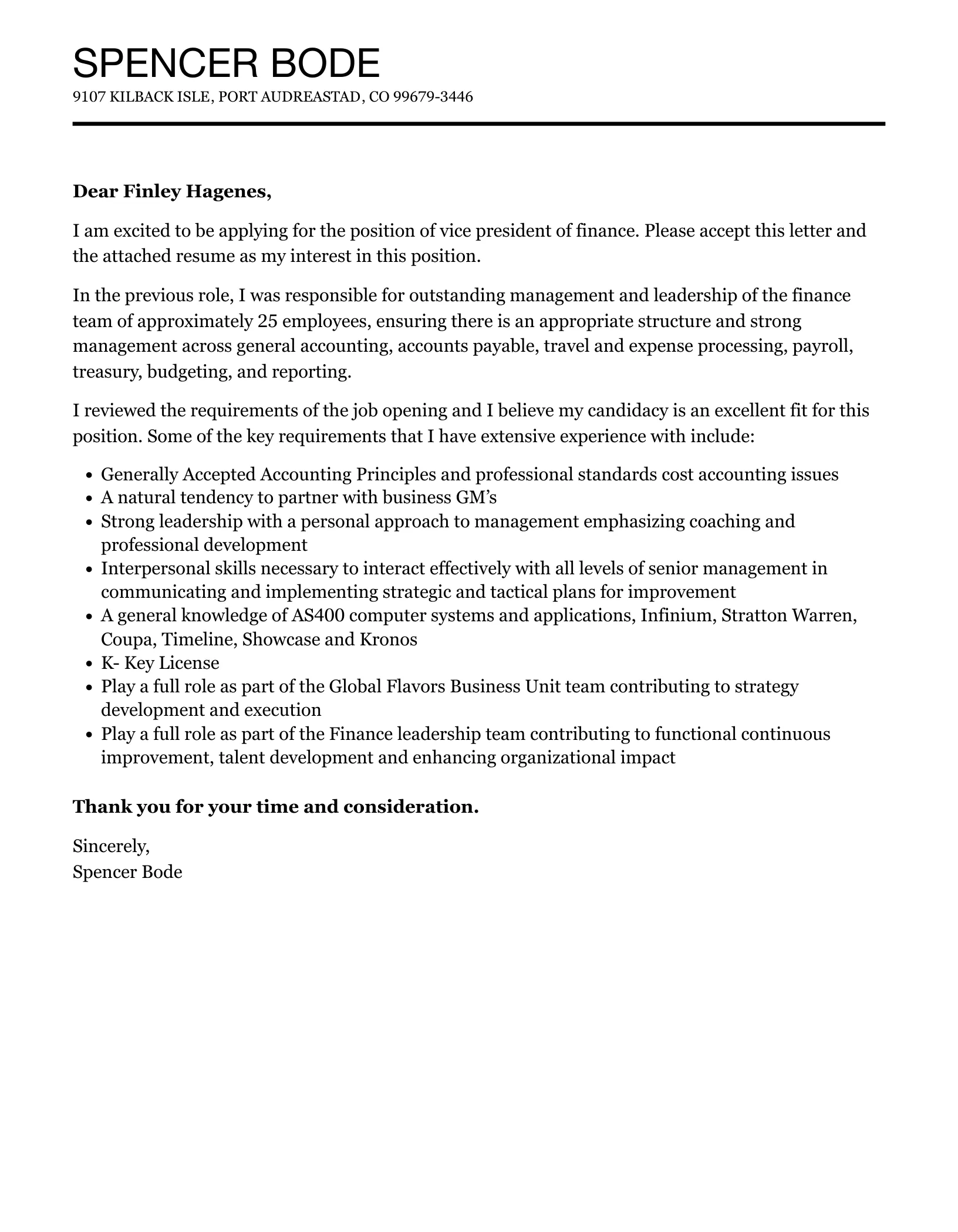 35462 tailored cover letter